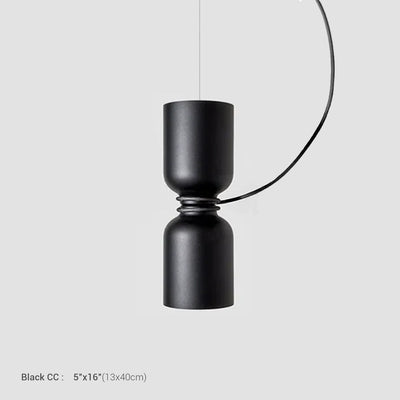 Iron Pendant Chandelier - Illusion Art LED Ceiling Light