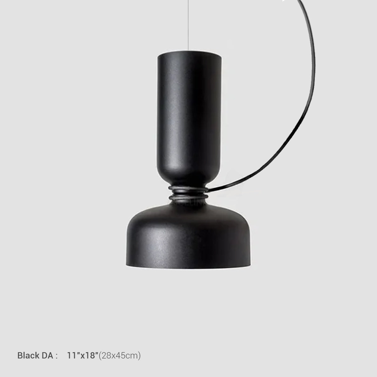 Iron Pendant Chandelier - Illusion Art LED Ceiling Light