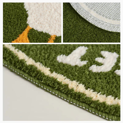 Animal Bath Mat – Cute Plush Soft Fluffy Rug