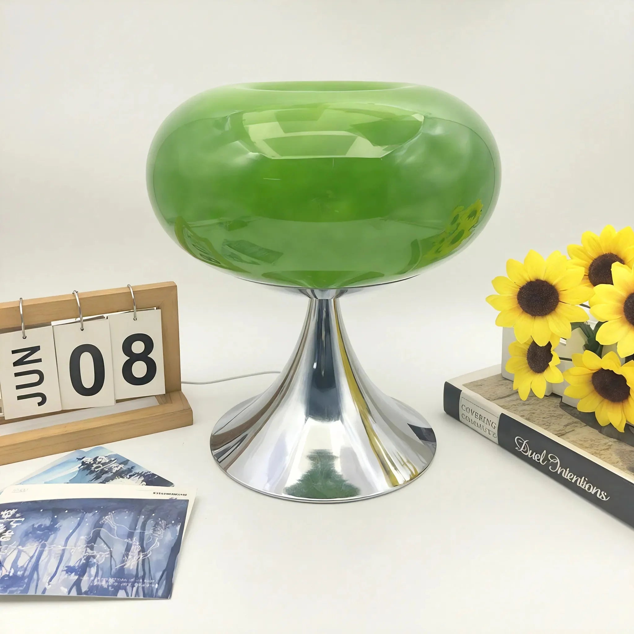 GLOW POD | Bauhaus-Inspired Retro Glass Table Lamp