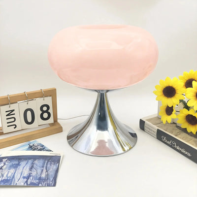 GLOW POD | Bauhaus-Inspired Retro Glass Table Lamp