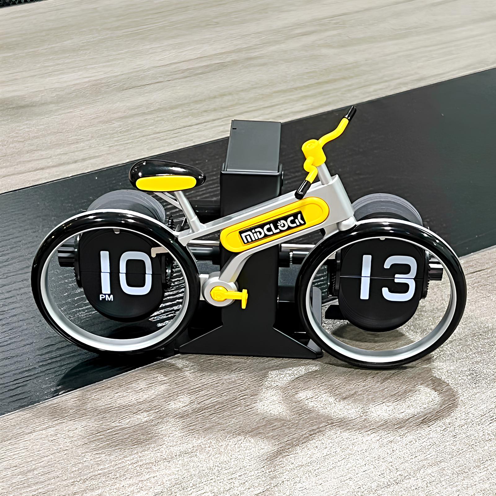 BIKE FLIP | The Kinetic Bicycle Desk Clock