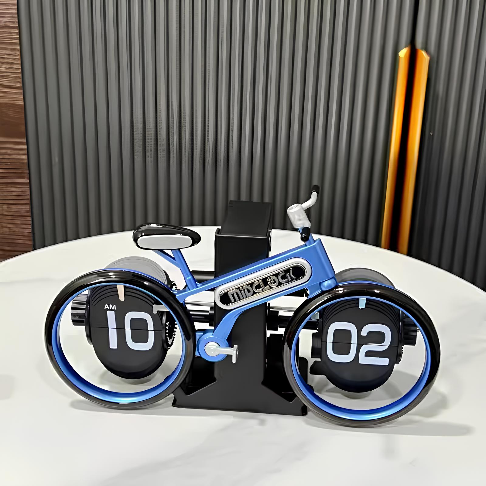 BIKE FLIP | The Kinetic Bicycle Desk Clock