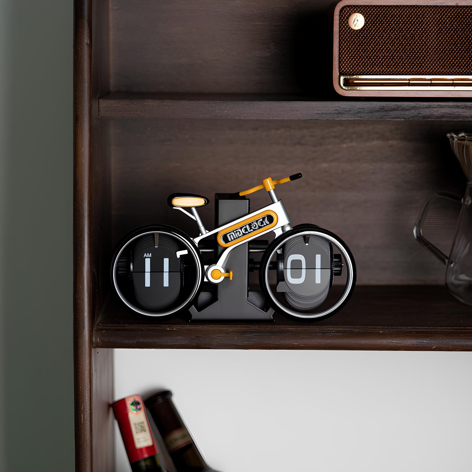 BIKE FLIP | The Kinetic Bicycle Desk Clock