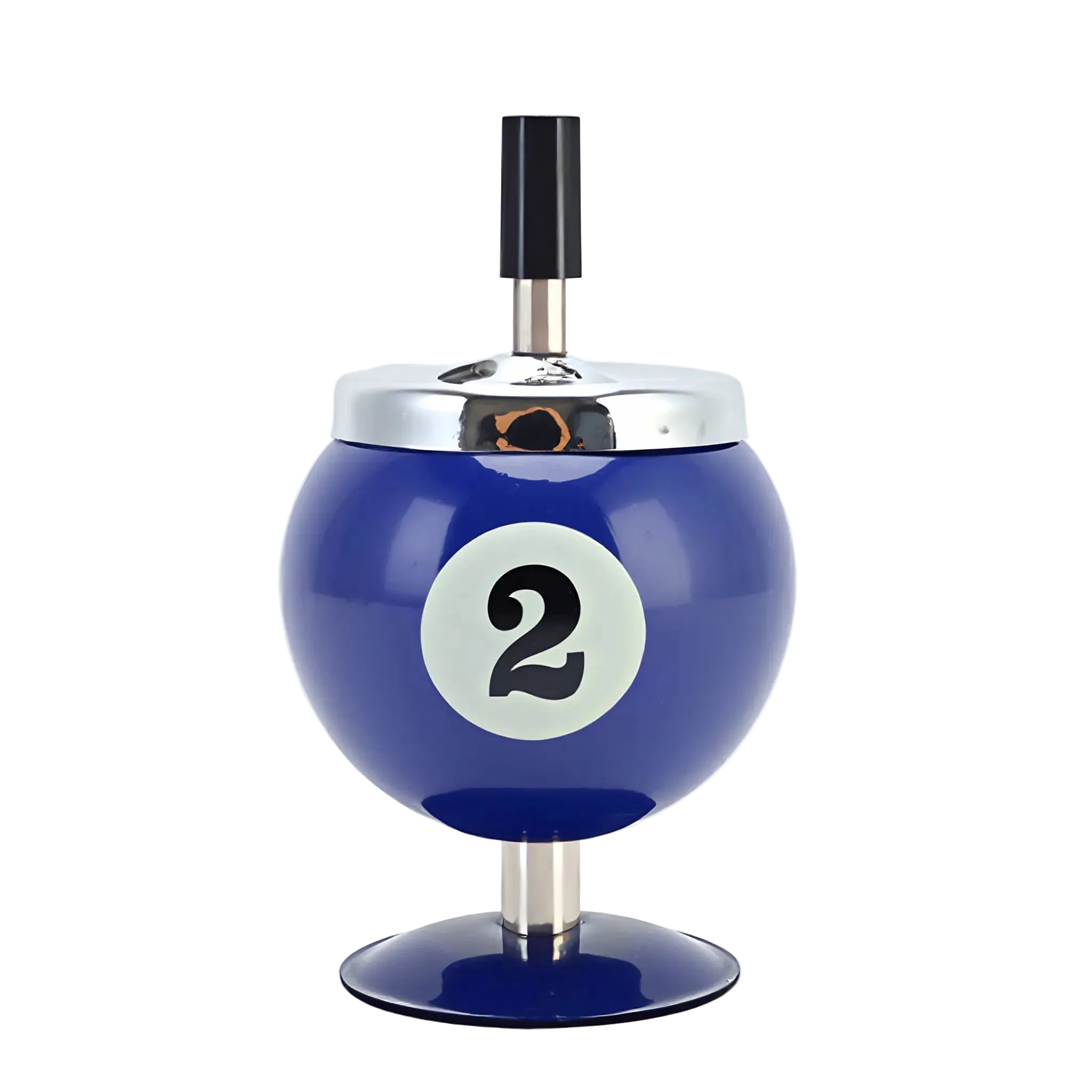 Metal Billiards Ashtray | Contemporary Smoking Accessory