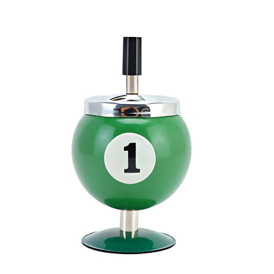 Metal Billiards Ashtray | Contemporary Smoking Accessory
