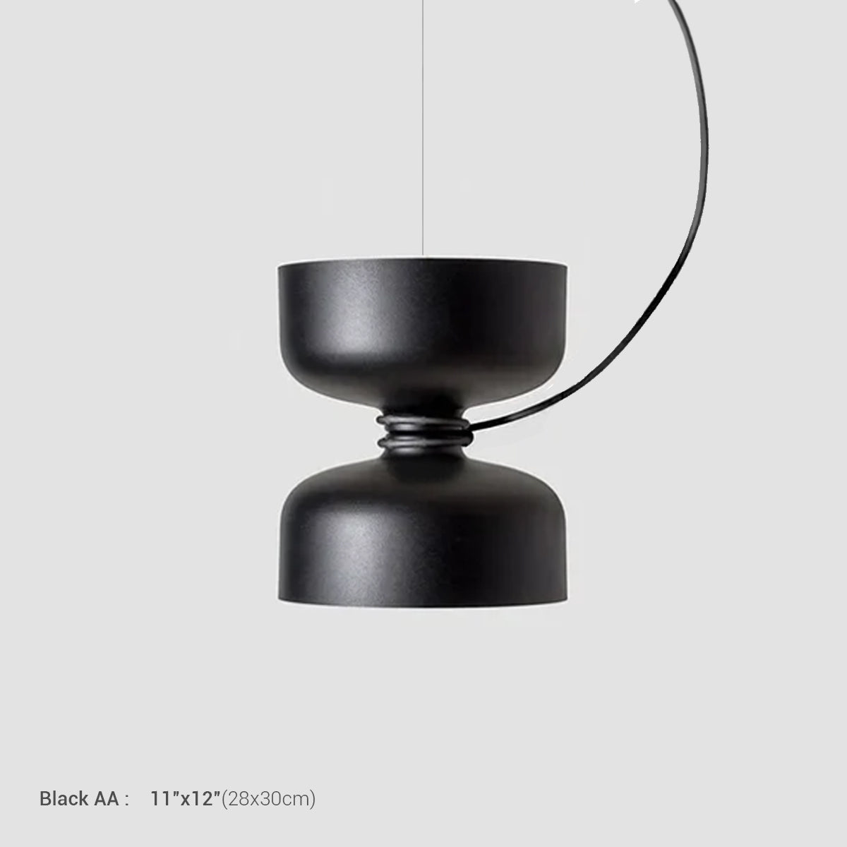 Iron Pendant Chandelier - Illusion Art LED Ceiling Light