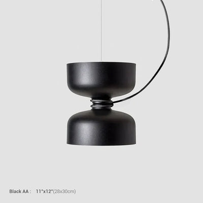 Iron Pendant Chandelier - Illusion Art LED Ceiling Light