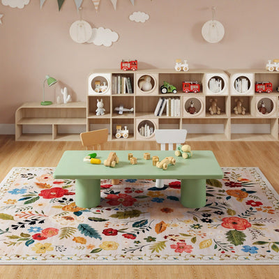 BLOOMSCAPE | Modern Floral Art Rug