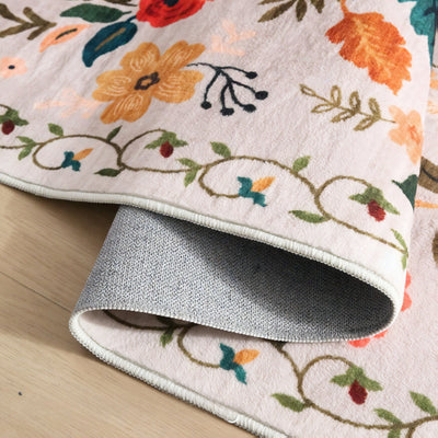 BLOOMSCAPE | Modern Floral Art Rug