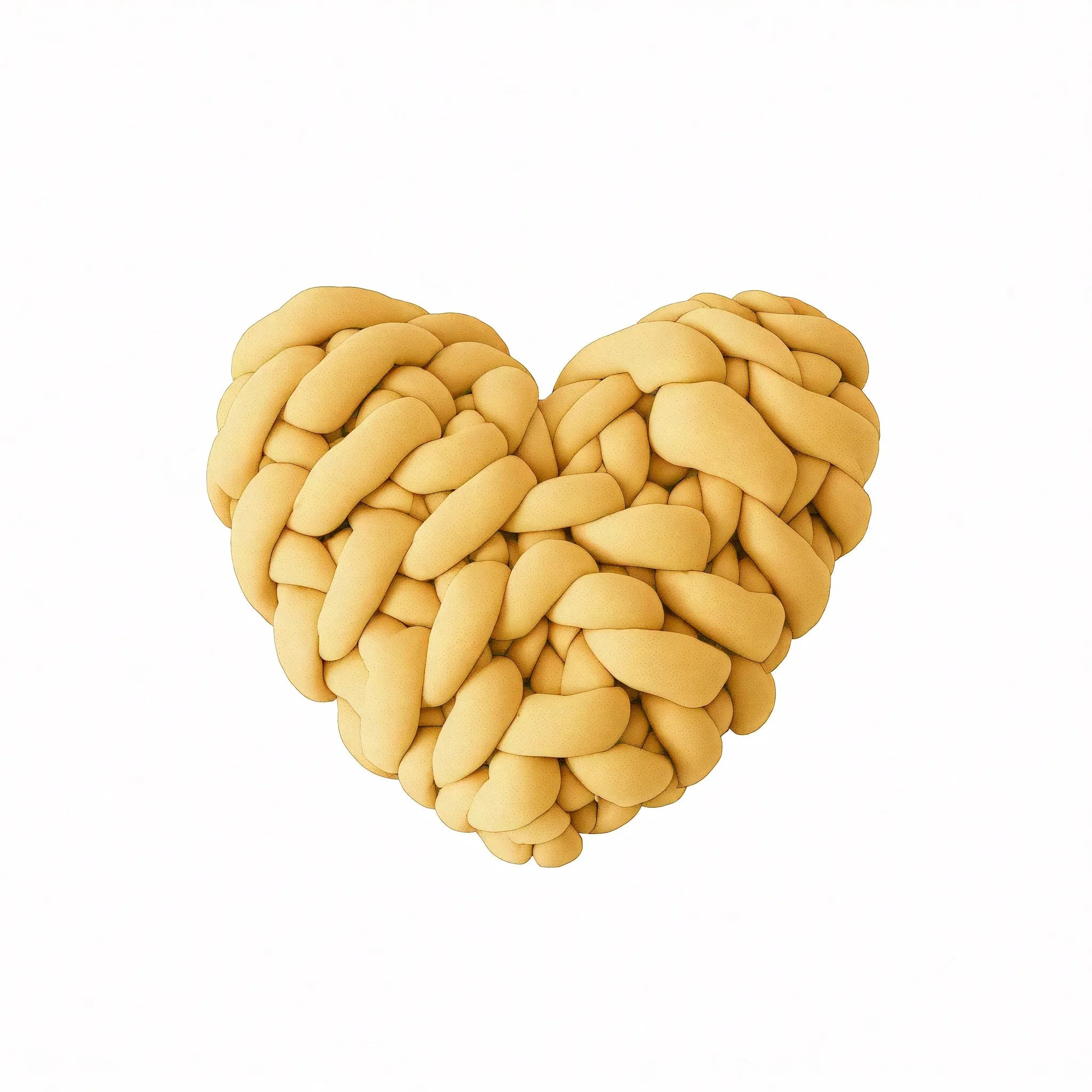 HEART-KNOT | Chunky Braided Love Cushion