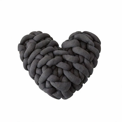 HEART-KNOT | Chunky Braided Love Cushion