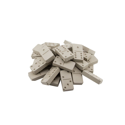 Concrete Domino Set - Hand Poured Artisan Game Pieces