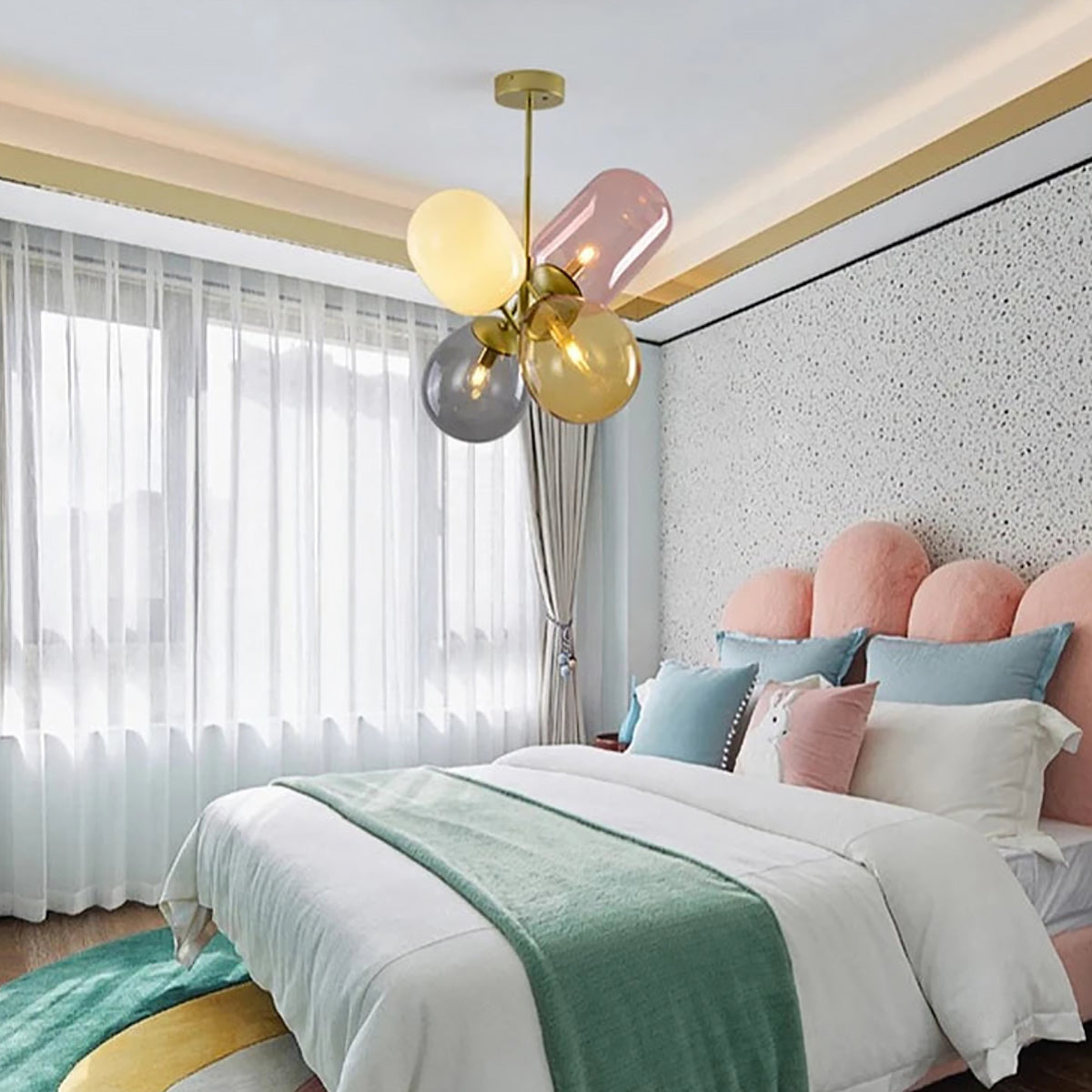 Balloon Glass Pendant - Modern Ceiling Lamp Light