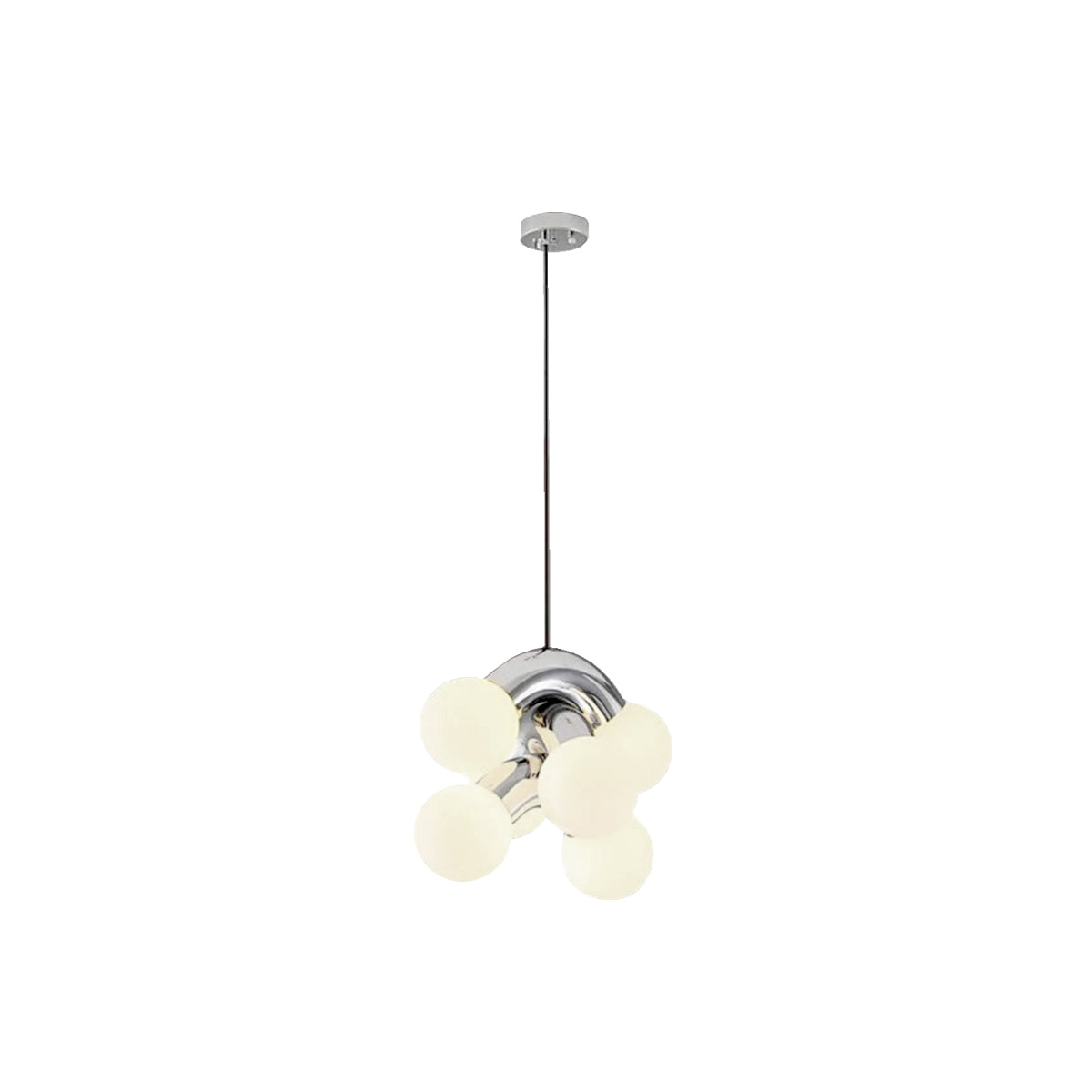 Chrome Ball Wall Lamp - Hotel Style Lighting Fixture