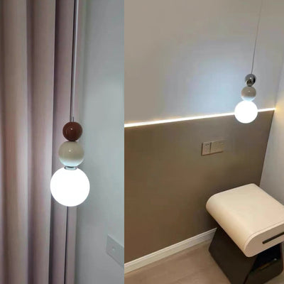 Macaron Ball Pendant – Contemporary Ceiling Light Fixture