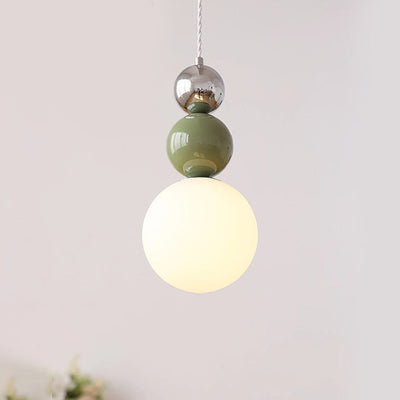 Macaron Ball Pendant – Contemporary Ceiling Light Fixture