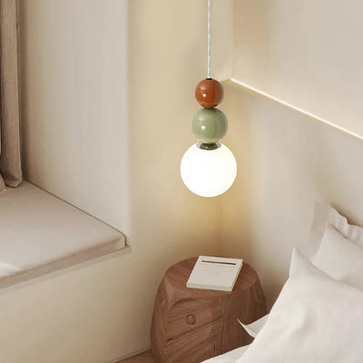 Macaron Ball Pendant – Contemporary Ceiling Light Fixture