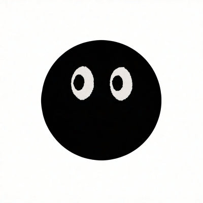 COAL BALL | Cartoon Chic Accent Rug