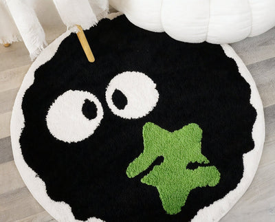 COAL BALL | Cartoon Chic Accent Rug