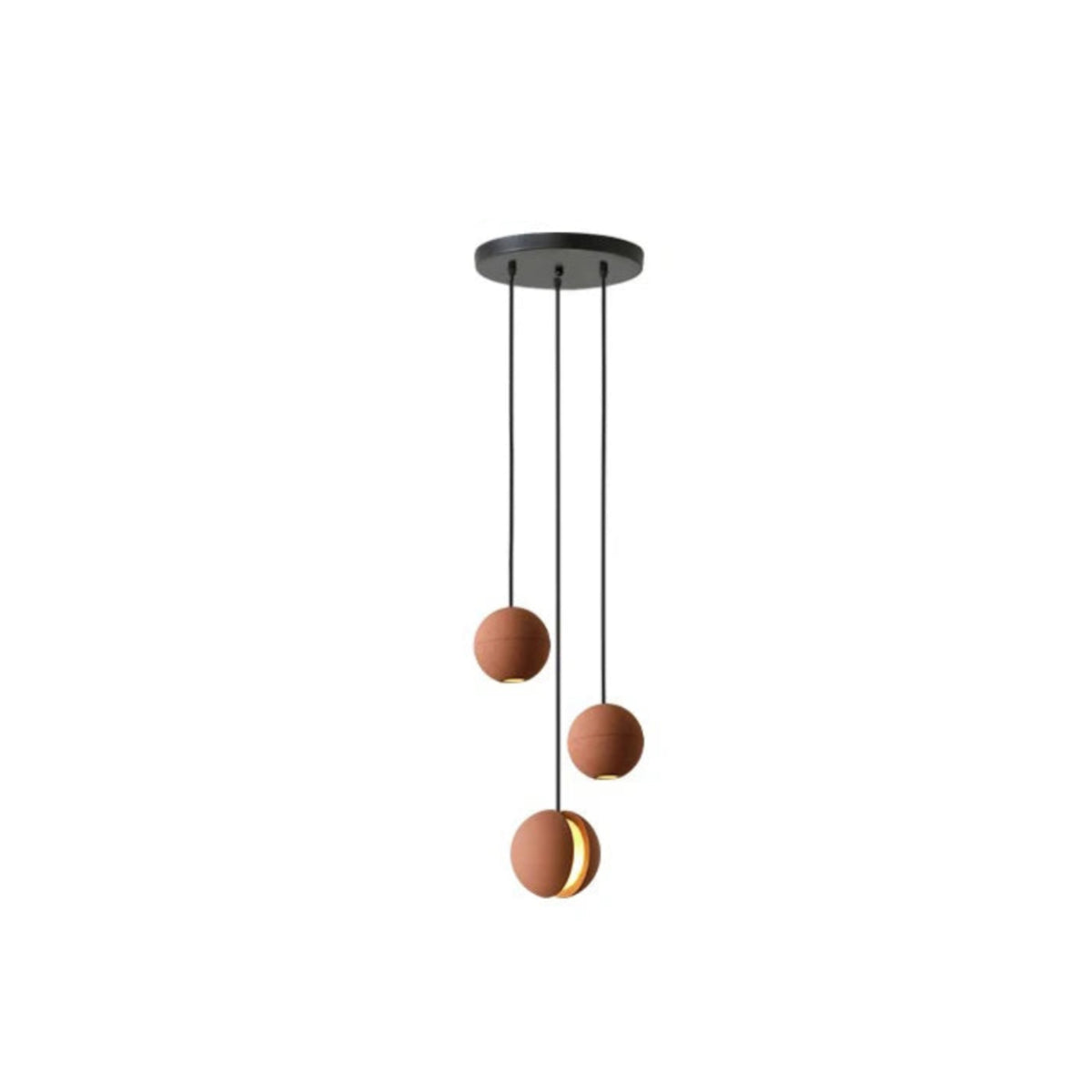 Cement Ceiling Light - Moon & Planet Ball Pendant