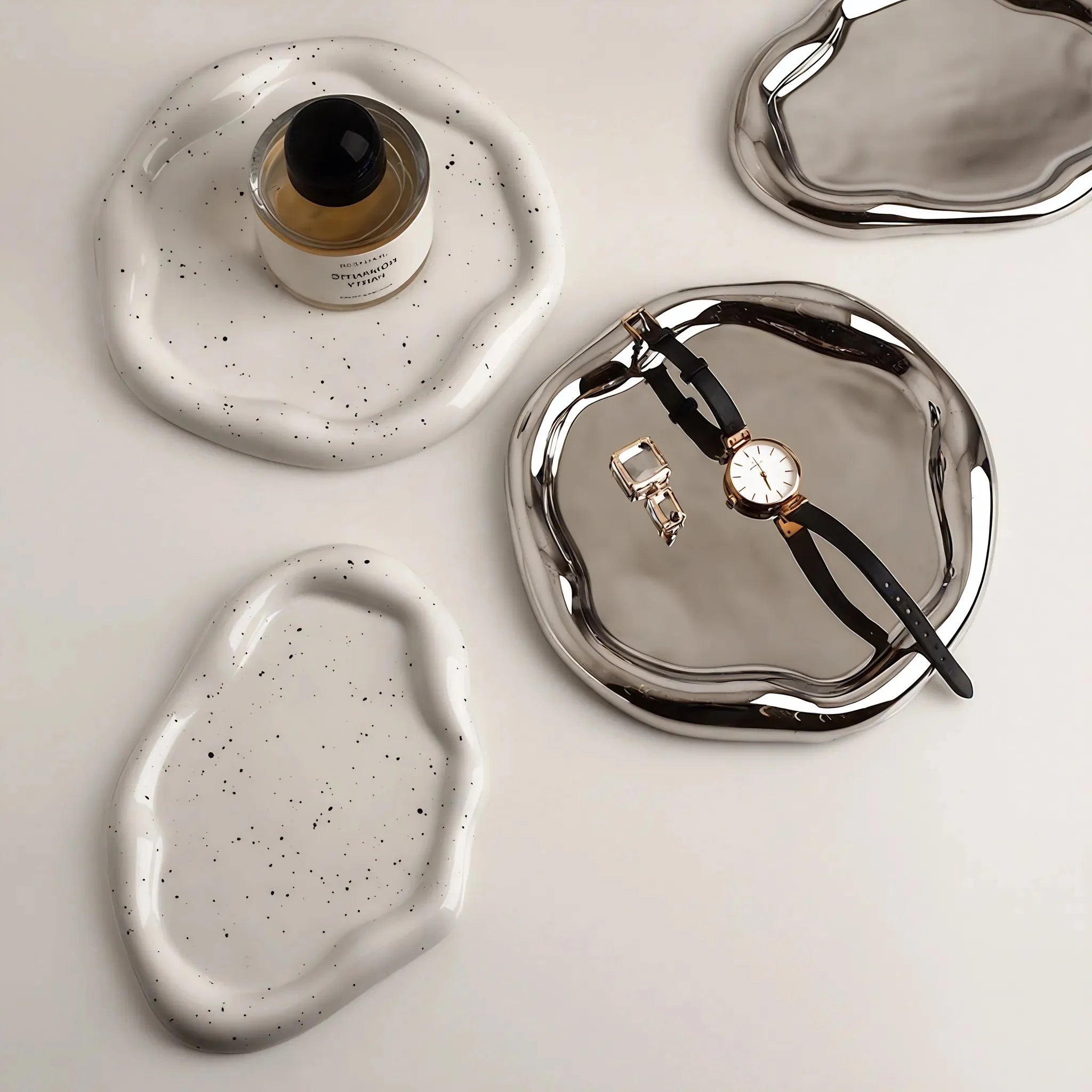 CERAMIC-TRAY | Modern Decorative Tray Set