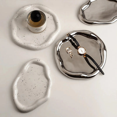 CERAMIC-TRAY | Modern Decorative Tray Set
