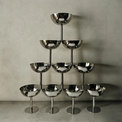 Chrome barware collection