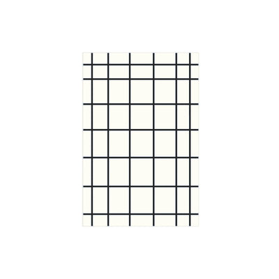 Plaid Area Rug - Colorful Irregular Pattern Carpet