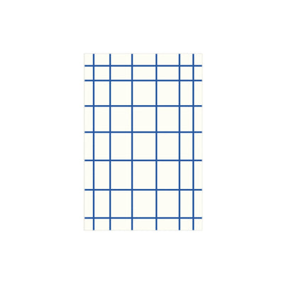 Plaid Area Rug - Colorful Irregular Pattern Carpet