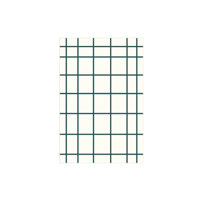 Plaid Area Rug - Colorful Irregular Pattern Carpet