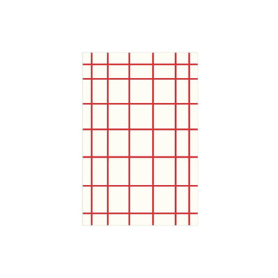 Plaid Area Rug - Colorful Irregular Pattern Carpet