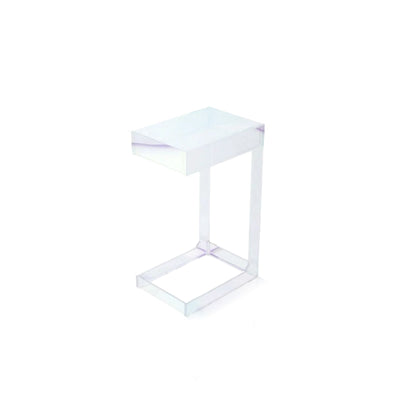 Acrylic Side Table - Nordic Iridescent Drawer