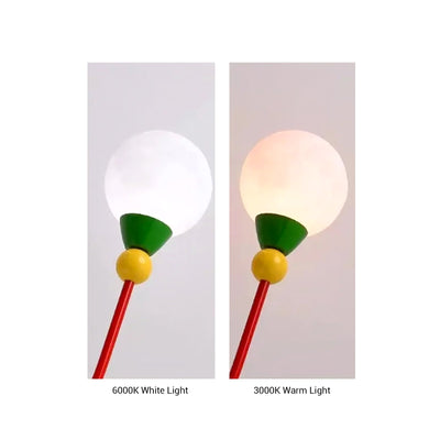 Colorful Moon Lamp - Wired Adjustable LED Light