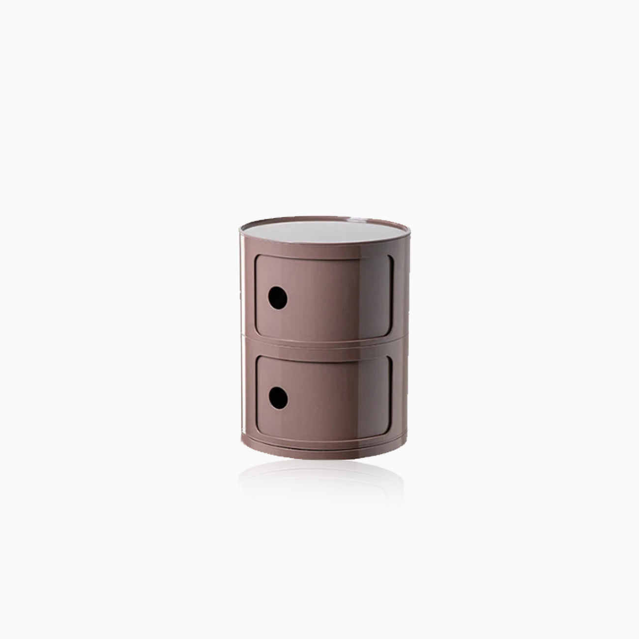 Barrel Storage Side Table - Colorful Chest Drawers Compact Storage