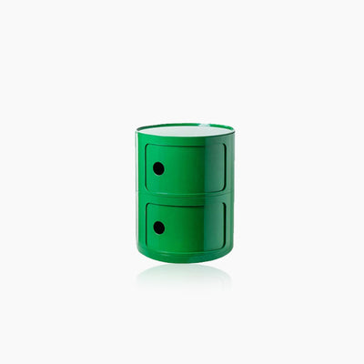 Barrel Storage Side Table - Colorful Chest Drawers Compact Storage