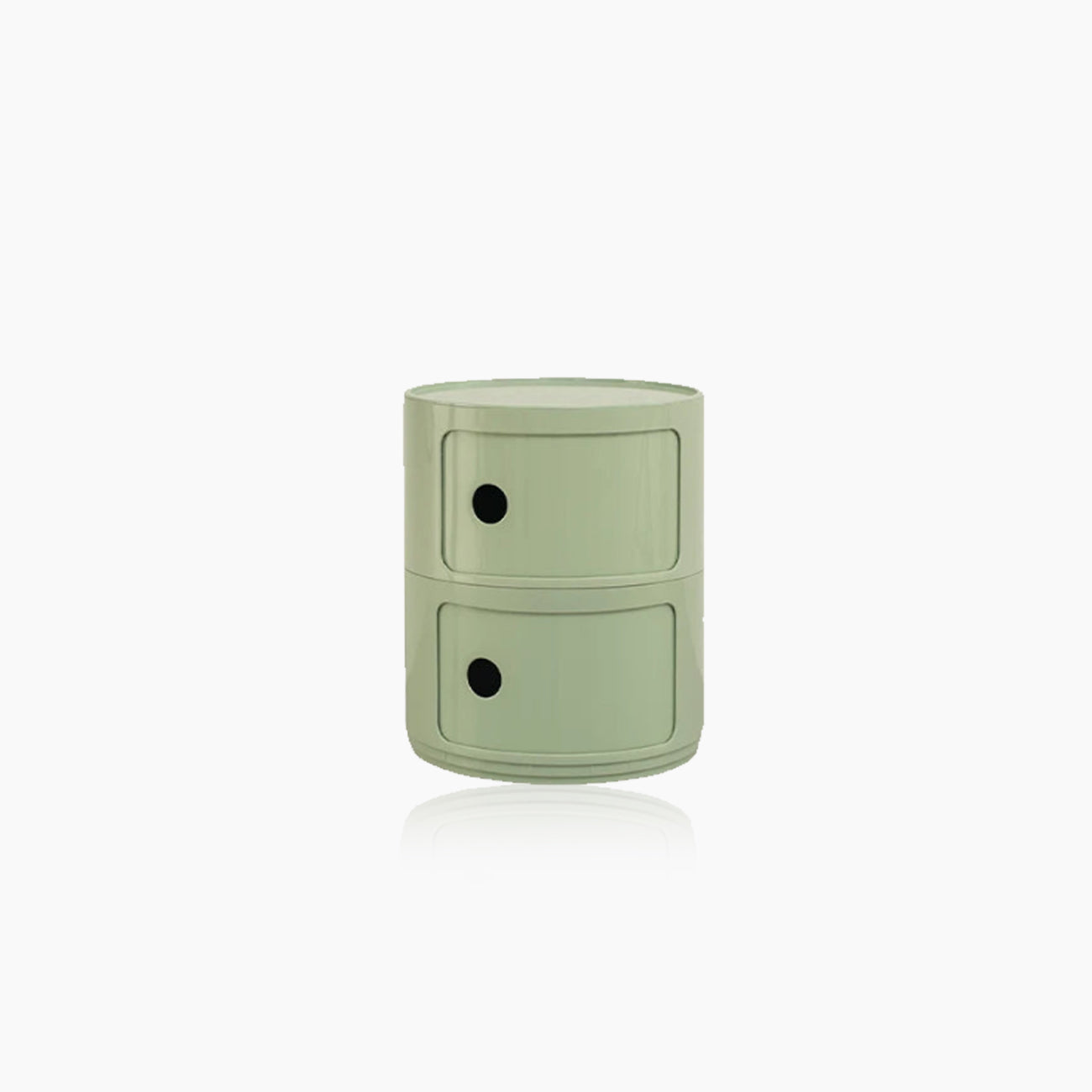 Barrel Storage Side Table - Colorful Chest Drawers Compact Storage