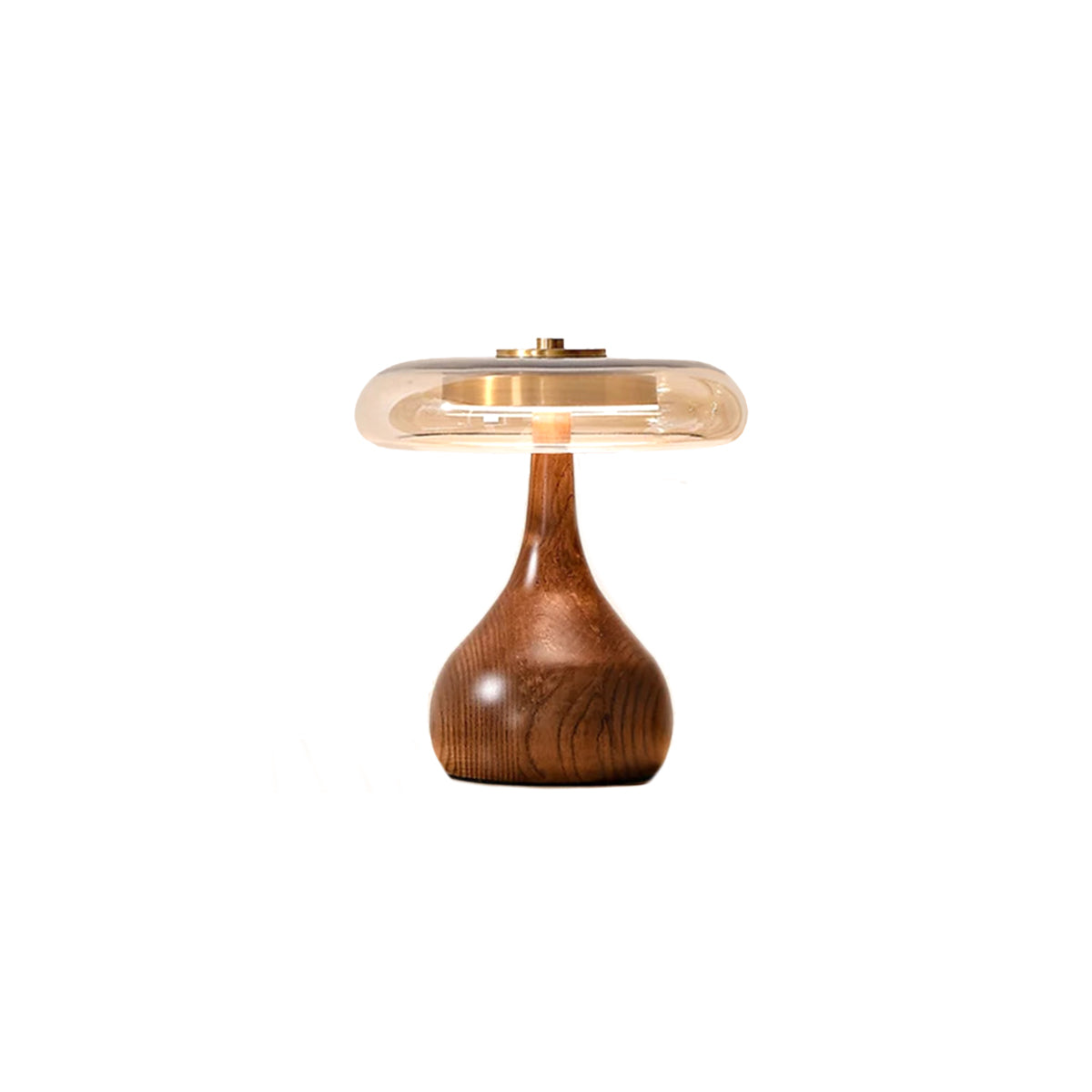 Copper Wood Desk Lamp – Modern LED Table Light