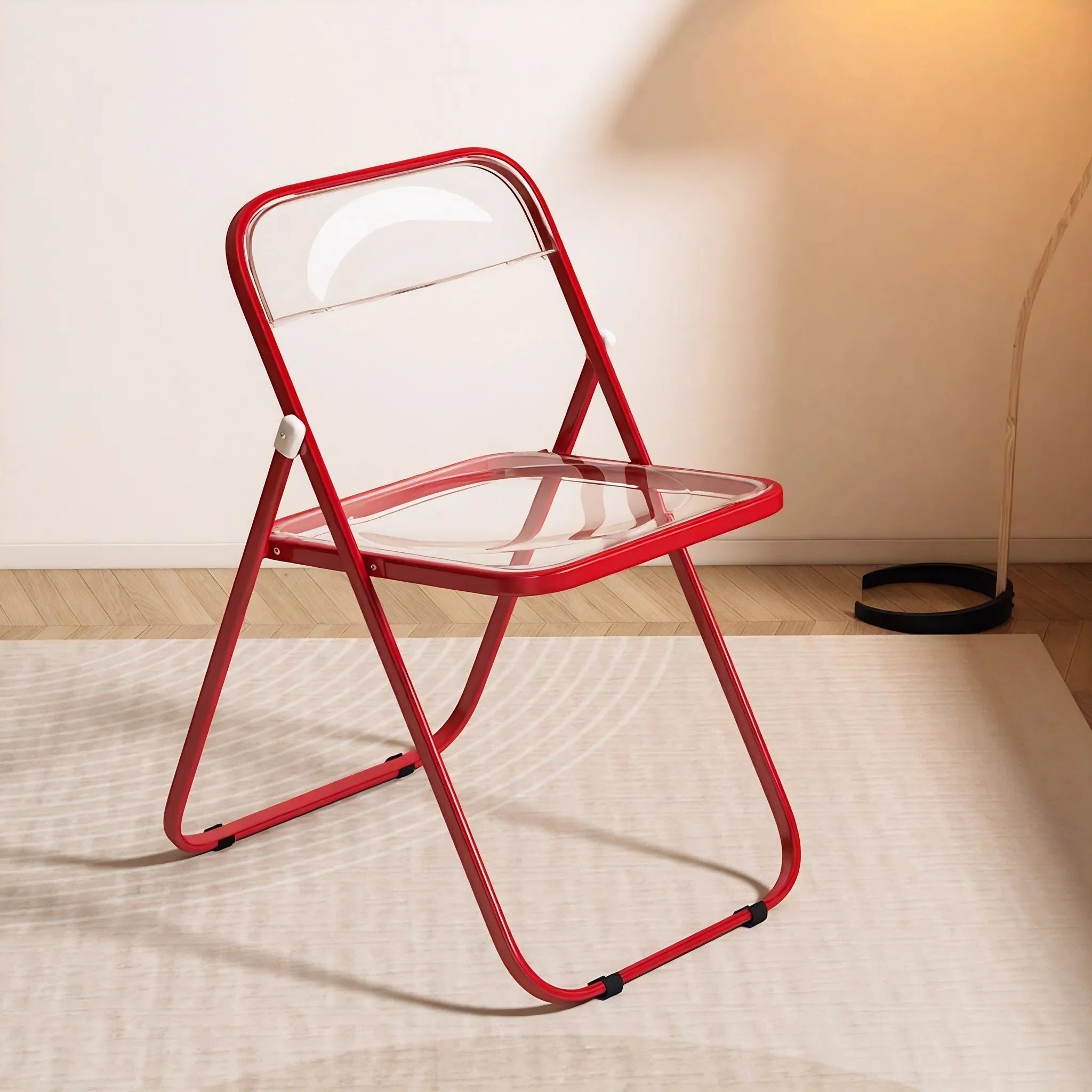 CRYSTAL POP | The Transparent Foldable Chair