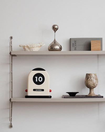 Wooden Retro Calendar - Nordic Designer Wood Craft