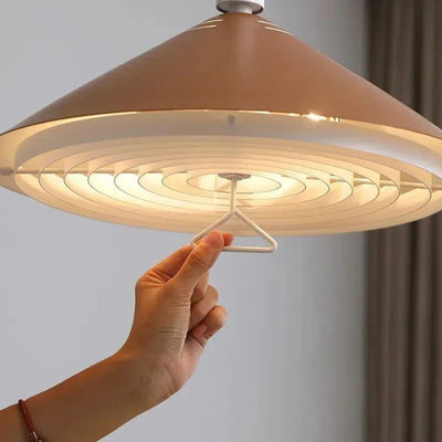 Layered Pendant Lamp - Nordic Style Soft Ambient Lighting