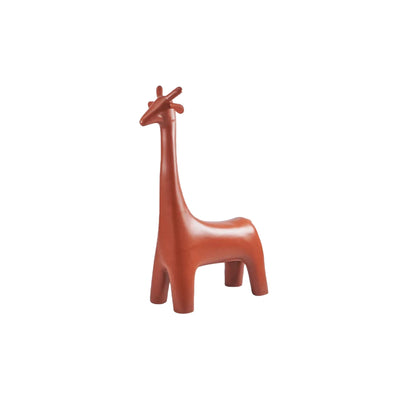 Giraffe Stool Ottoman - Retro Style Fabric Seat