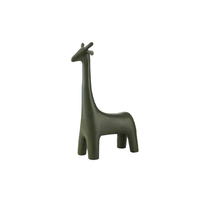 Giraffe Stool Ottoman - Retro Style Fabric Seat