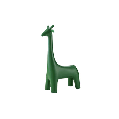 Giraffe Stool Ottoman - Retro Style Fabric Seat