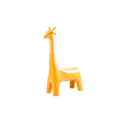Giraffe Stool Ottoman - Retro Style Fabric Seat