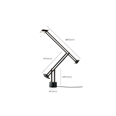 Industrial Crane Table Lamp – Adjustable Danish Metal Light