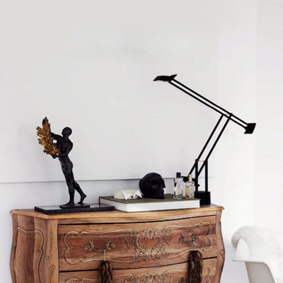 Industrial Crane Table Lamp – Adjustable Danish Metal Light