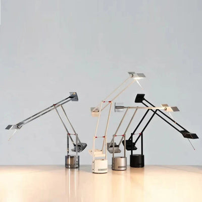 Industrial Crane Table Lamp – Adjustable Danish Metal Light