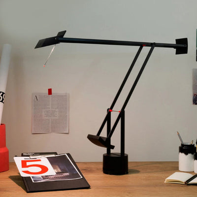 Industrial Crane Table Lamp – Adjustable Danish Metal Light