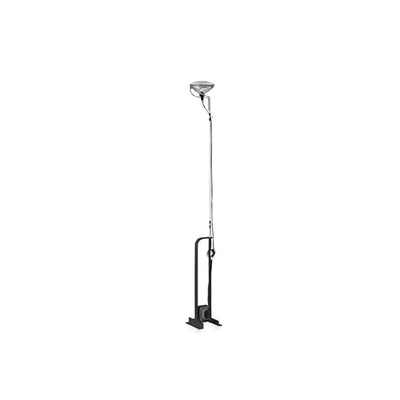 Industrial Floor Lamp - Danish Metal Halogen Corded Light
